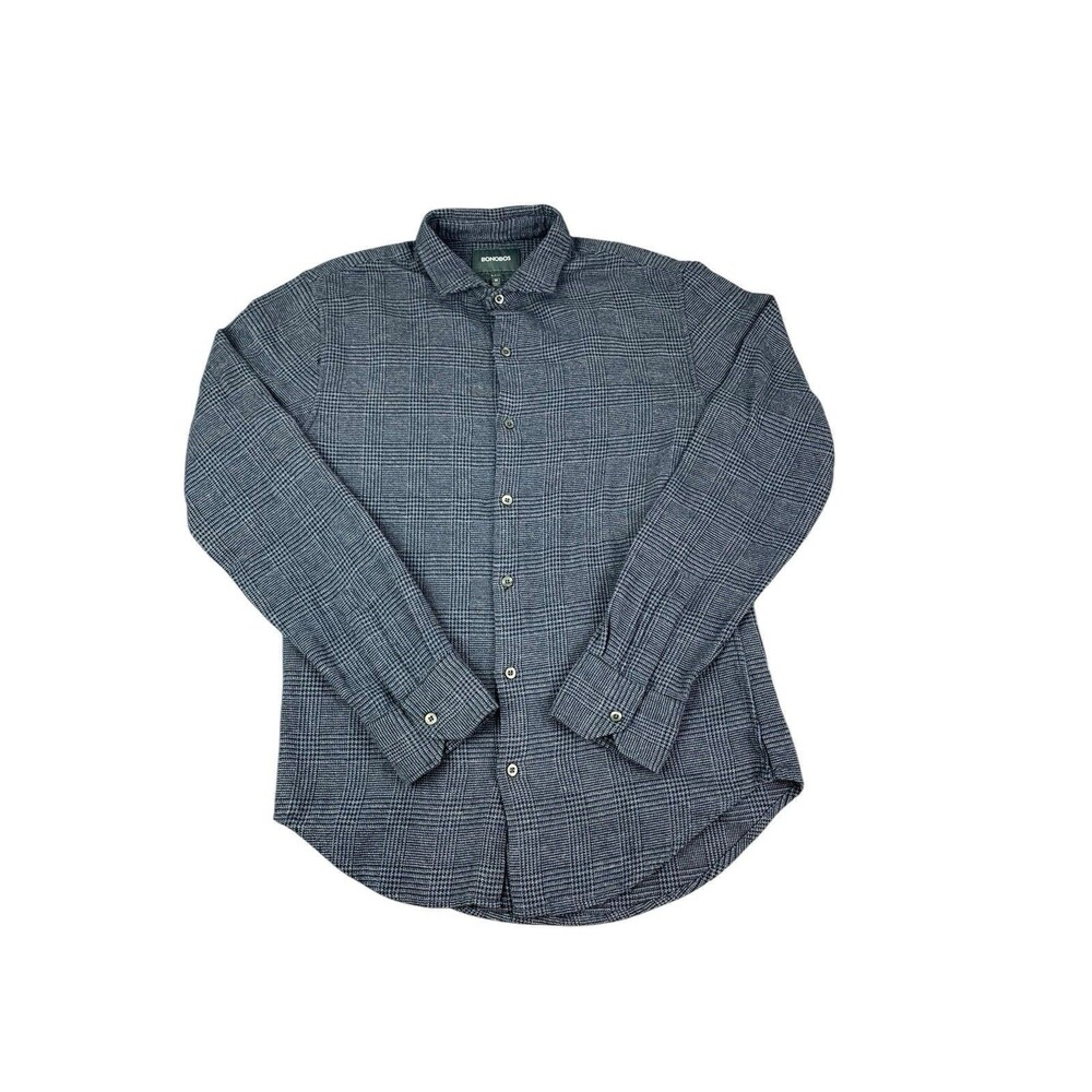 Bonobos Long Sleeve Button Down Shirt Slim Fit, Gray Men’s Size Medium, NEW
